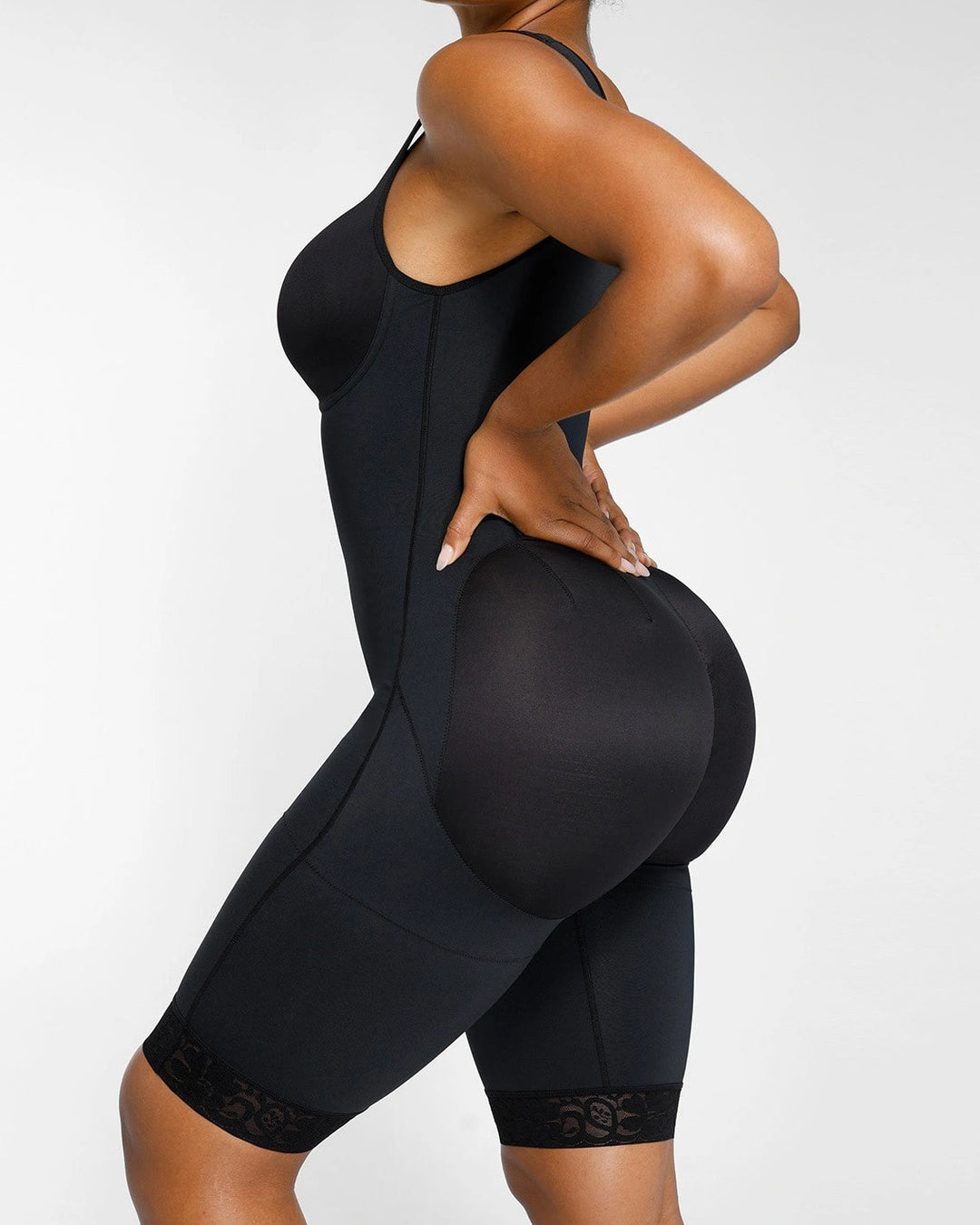 Ganzkörper Shapewear mit Hoher Kompression Bauchweg und Po Lift