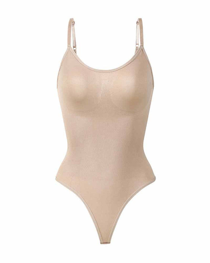 Shapshe® Nahtlose Bauchweg Rundhals Tanga Tanktop Body Shaper Bodysuits