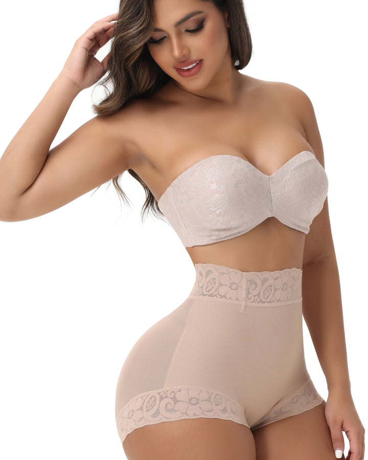 Shapshe® Nahtloser Mittlere Taille Miederhosen Po Lift Shapewear