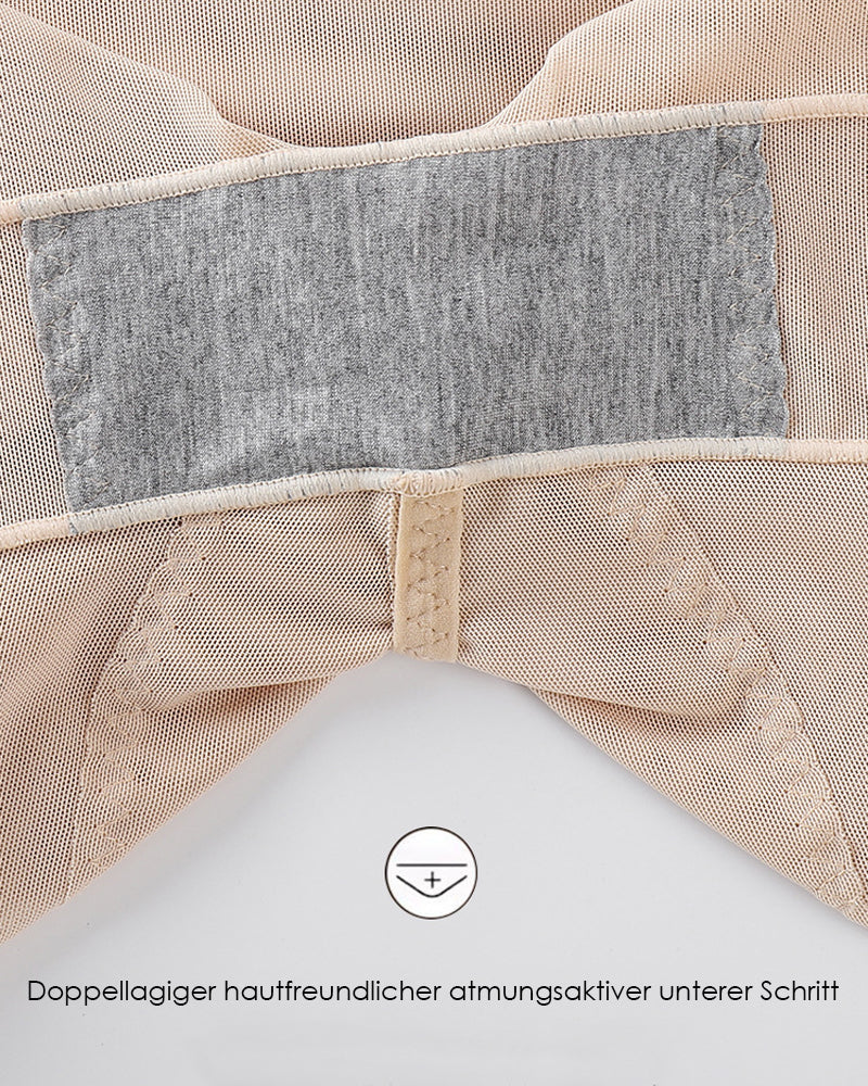 Mesh Hohe Taille Bauchweg Postpartale Formende Shorts