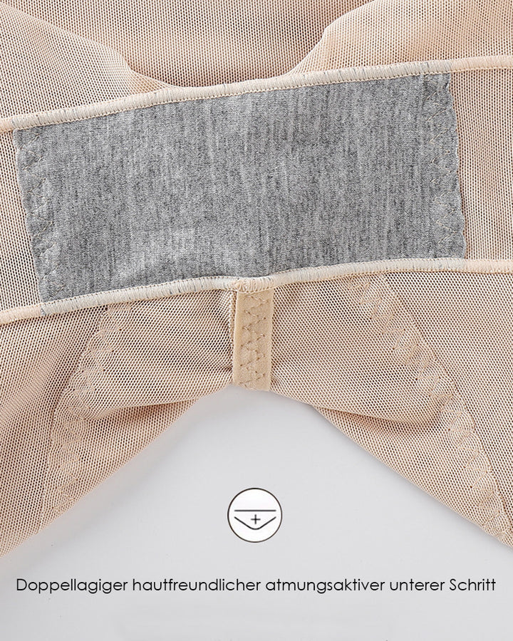 Mesh Hohe Taille Bauchweg Postpartale Formende Shorts