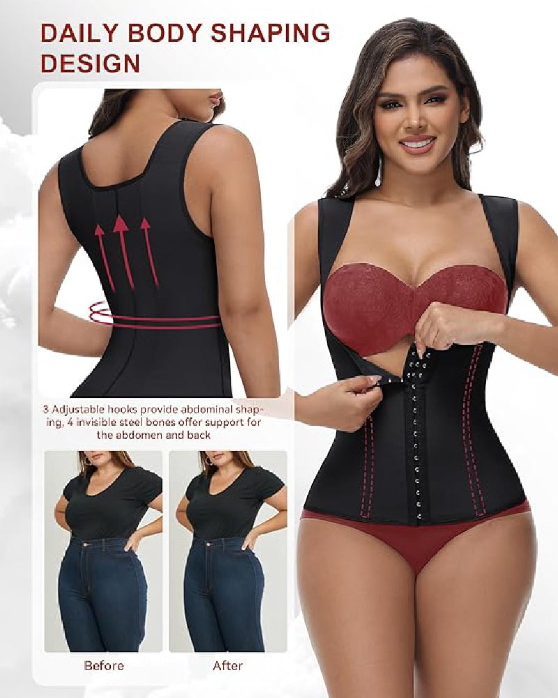 Shapshe® Bauchweg Taillentrainer Weste Kompression Korsett