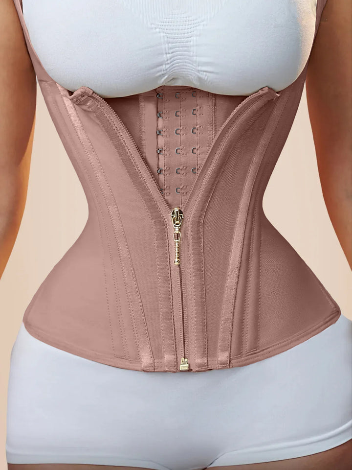 Shapshe® Taillentrainer für Damen Body Shaper Korsett Weste Tanktop mit Stahlknochen