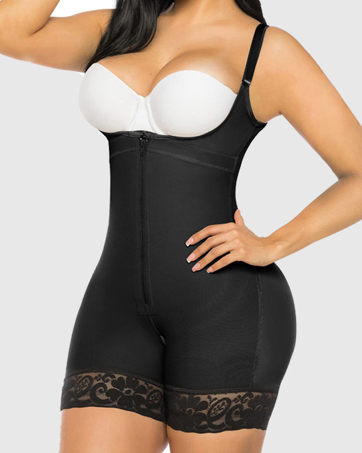 Shapshe® Schlanke Fajas mit Verstellbaren Trägern Bauchkontrolle Po-Lifter Shapewear