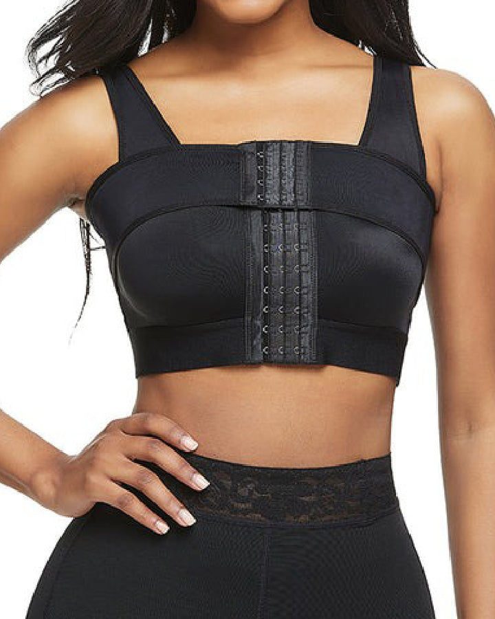 Frontverschluss Postoperative Kompression BH mit Bruststützgürtel