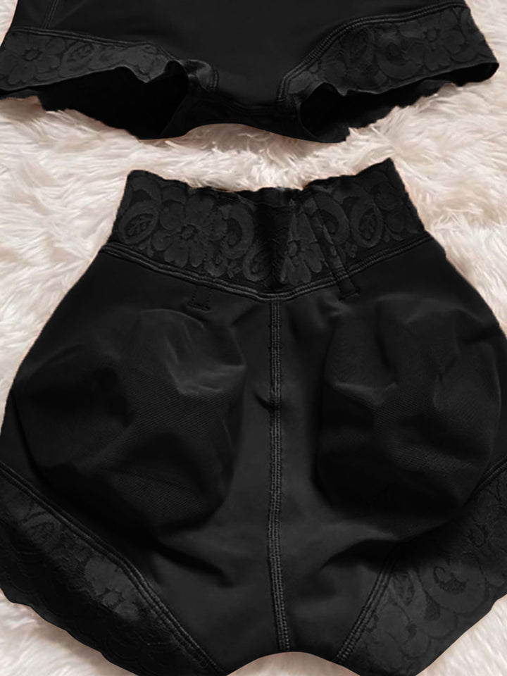 Shapshe® Spitzenpatchwork Bauchweg Po Lift Shape Unterwäsche