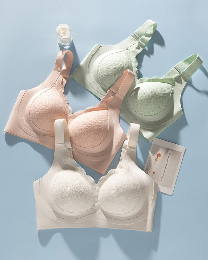 Nahtloser Bügelloser Anti Durchhänger Minimizer BH für Damen