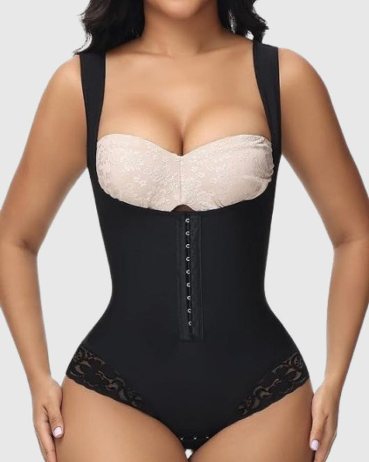Shapshe® Body Shaper Schlankheits-Bauchkontrolle Fajas offene Brust-Shapewear
