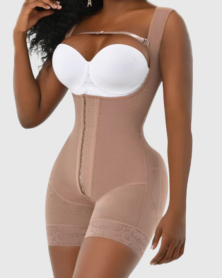 Shapshe® Offene Brust Faja Colombianas Frim Kompressions Bauchweg Shapewear