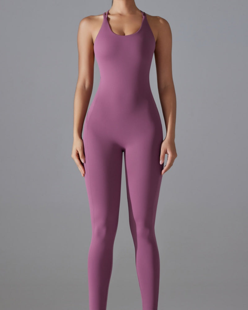 Hüfthebender Schnelltrocknender Enger Cross Body Fitness Overall