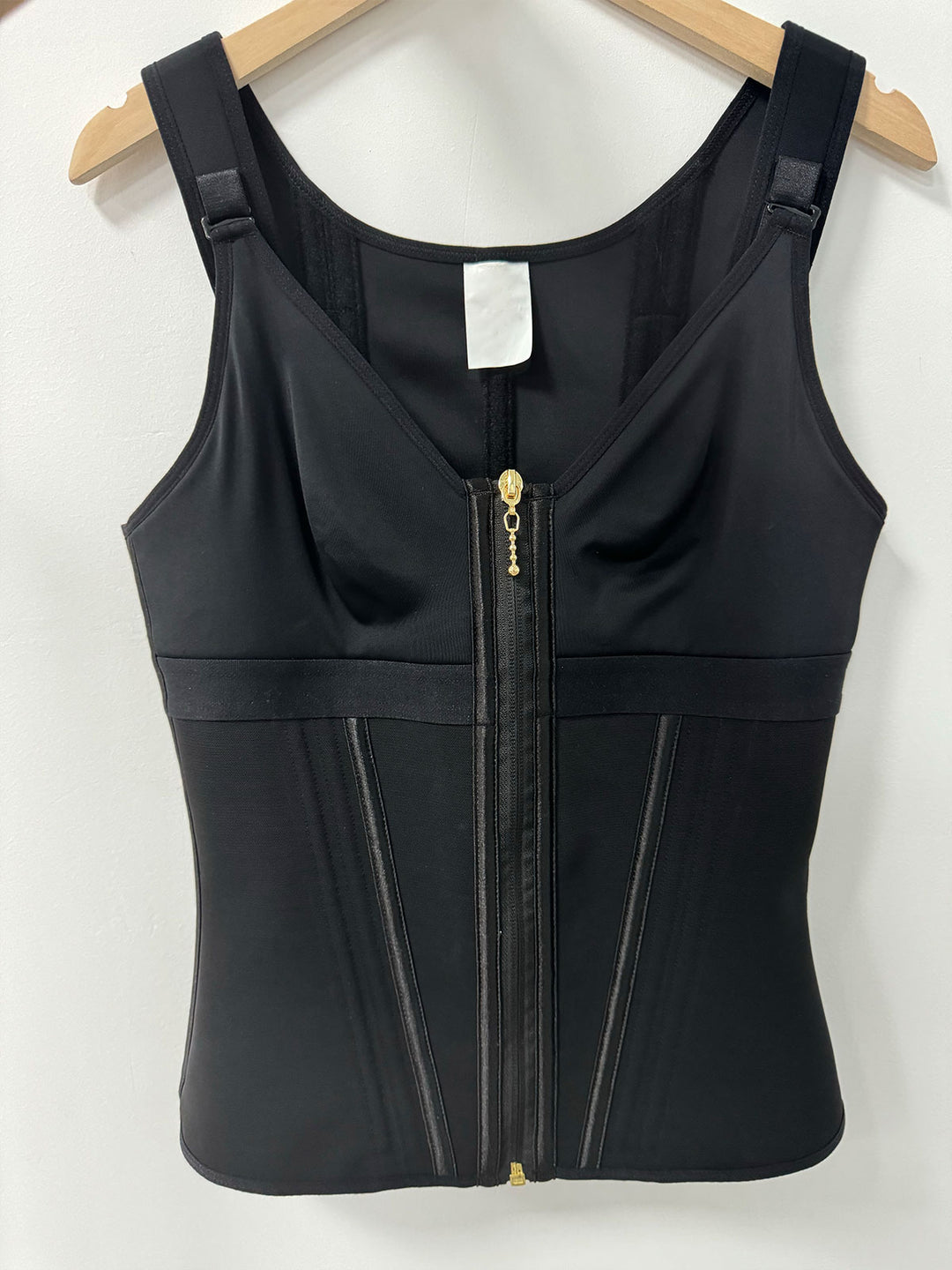 Shapshe® Damen Latex Korsett Bauchkontrolle Body Shaper Weste mit BH