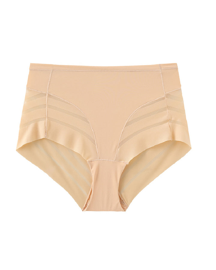 Spitzenstreifen Unbemerkt Hohe Taille Slip Unterhosen