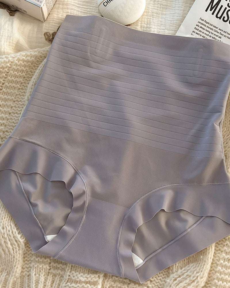 Eis Seide Nahtlose Taillen Formende Slips Hüfthub Atmungsaktive Unterhosen