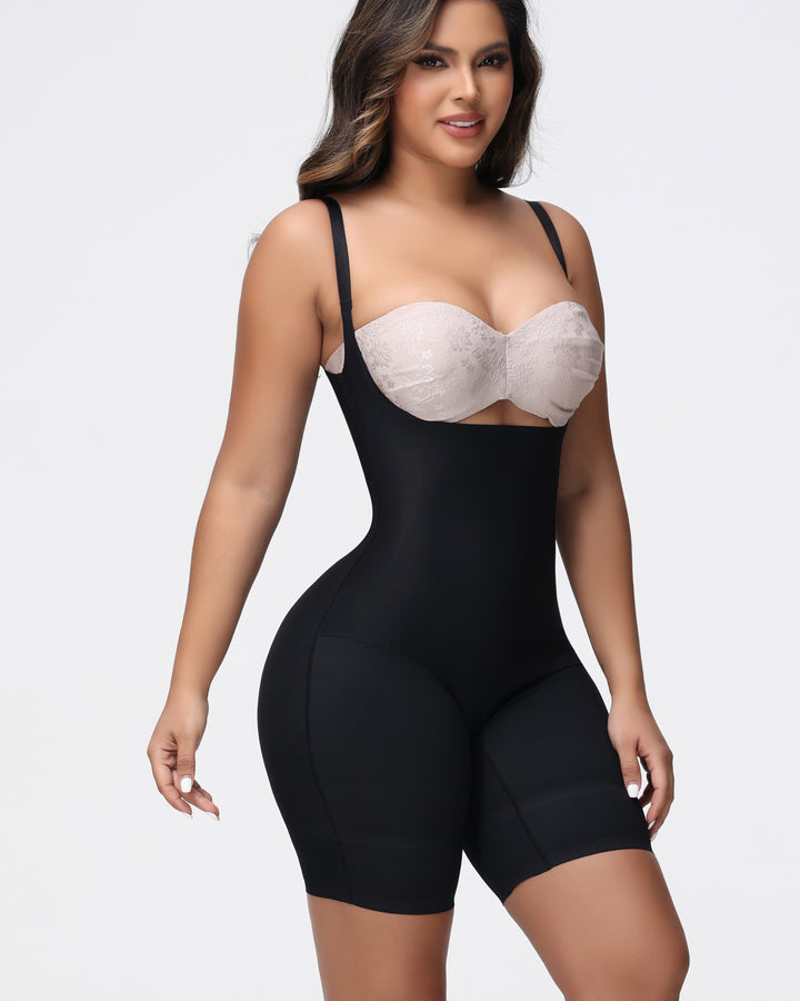 Shapshe® Offene Büste Nahtloser Kompressionsbody Po Lifter Shapewear