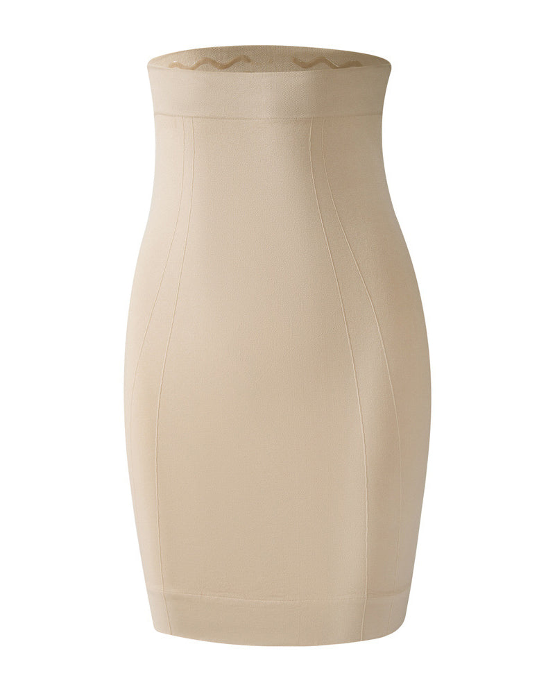 Nahtlose Hoher Taille Bauchkontrolle Rutschfeste Hüfthebende Shapewear Rock