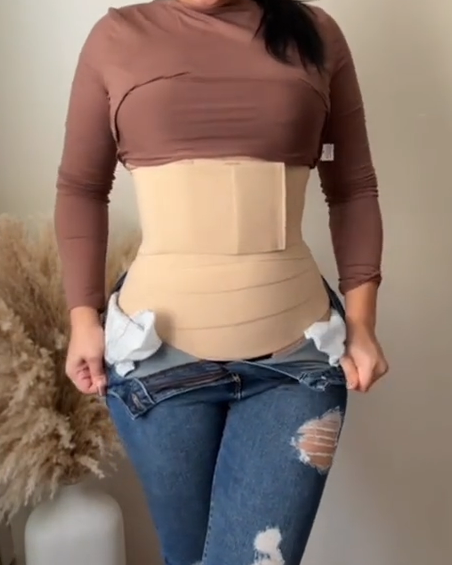 Taillentrainer für Frauen Bauchweg Sport Gürtel Große Größe