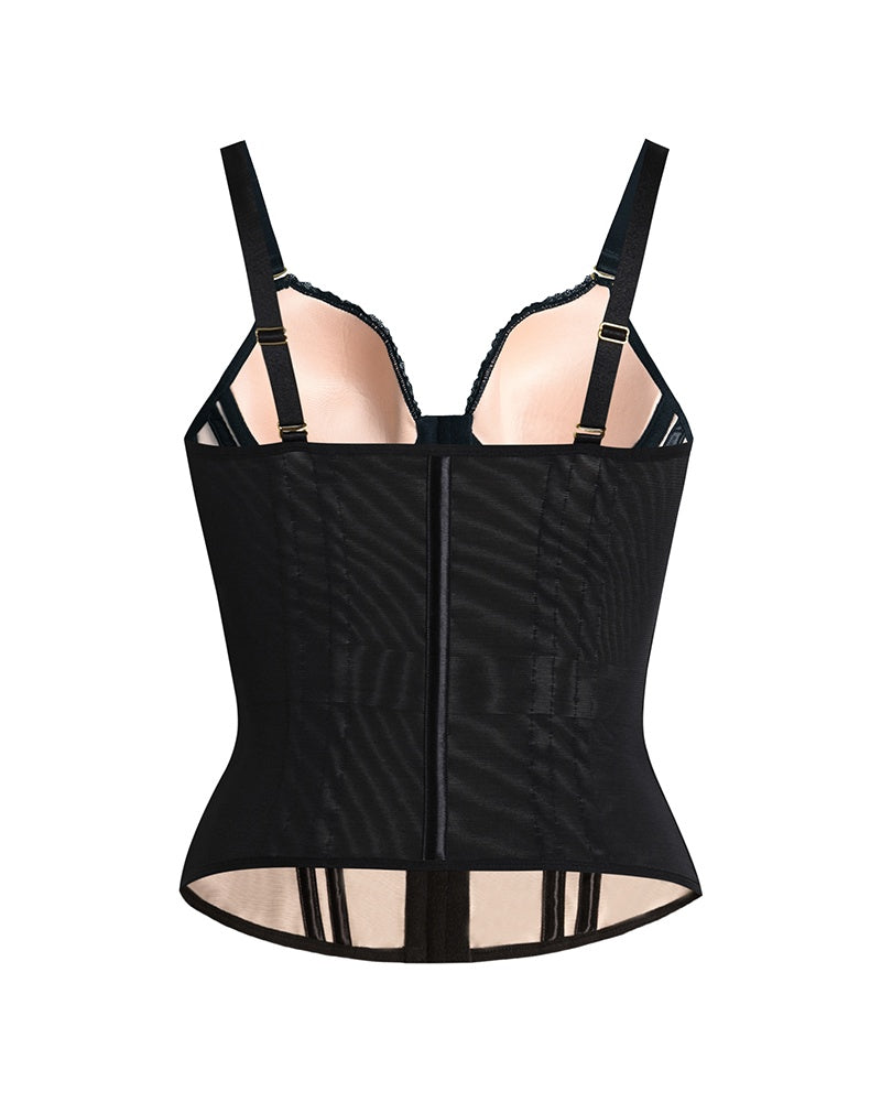 Shapshe® Fajas Colombianas Korsett Top mit Bauchstraffung und Taille Trainer