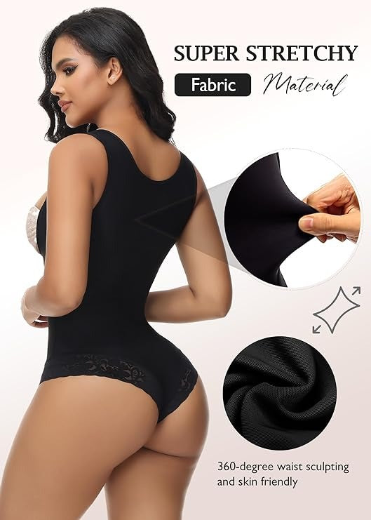 Shapshe® Body Shaper Schlankheits-Bauchkontrolle Fajas offene Brust-Shapewear