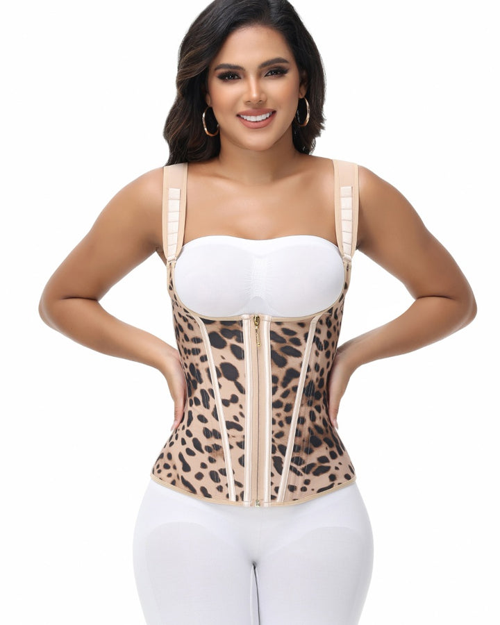 Shapshe® Taillentrainer für Damen Body Shaper Korsett Weste Tanktop mit Stahlknochen