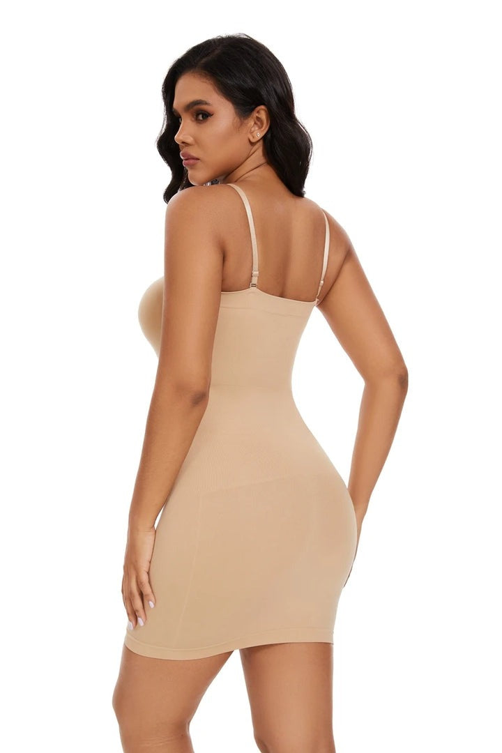 Nahtlose Shapewear Body Shaper Slip Under Kleider für Damen