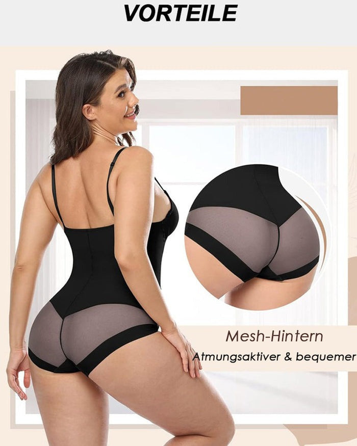 Shapshe® Brust Push up Po-Lift Bodysuit Shapewear mit BH