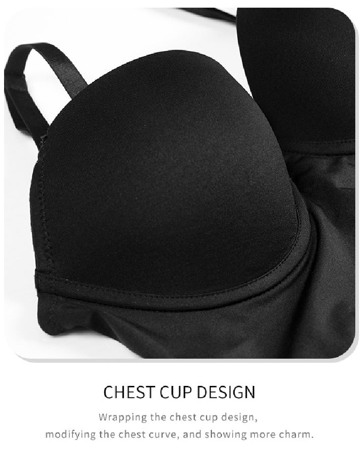 Sexy Spaghettiträger Bauchkontrolle Tanga Rückenfreier Bodysuit Eingebautem BH