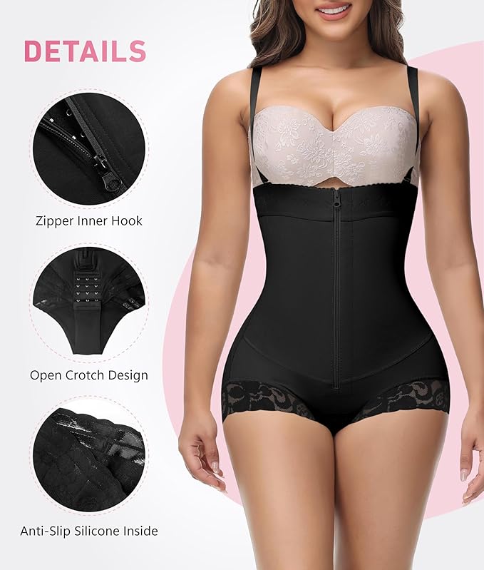 Shapshe® Fajas Colombianas Bauchweg Stark Formend Shapewear Bodys