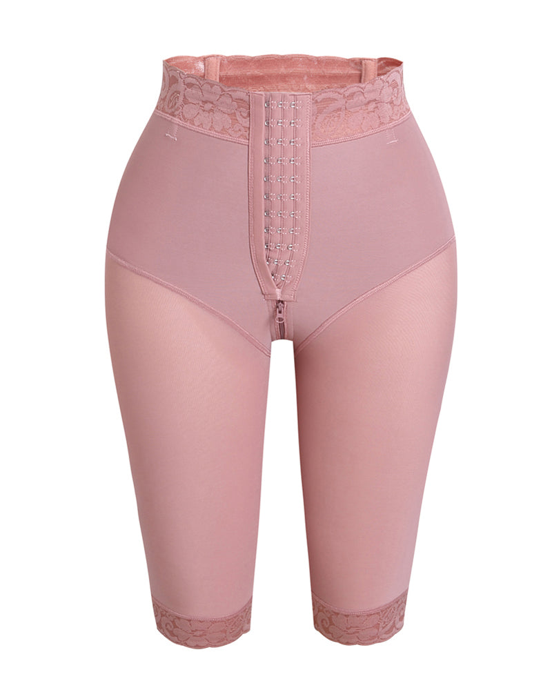 Shapshe® Hohe Taille Unsichtbare Bauchweg Knielange Faja Shorts