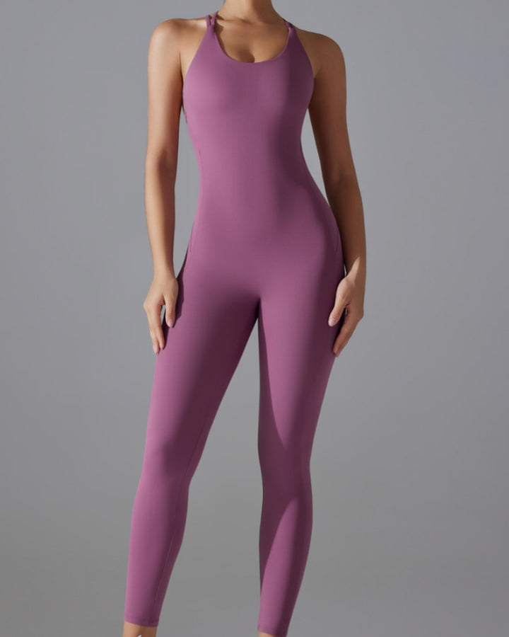 Hüfthebender Schnelltrocknender Enger Cross Body Fitness Overall