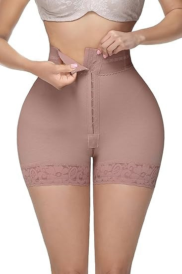 Shapshe® BBL Shorts mit doppelter Kompression Hoher Taille und Bauchkontrolle