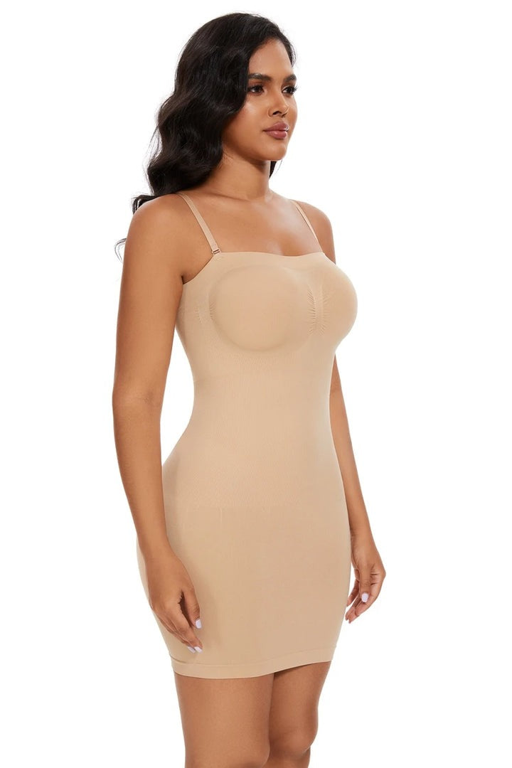 Nahtlose Shapewear Body Shaper Slip Under Kleider für Damen
