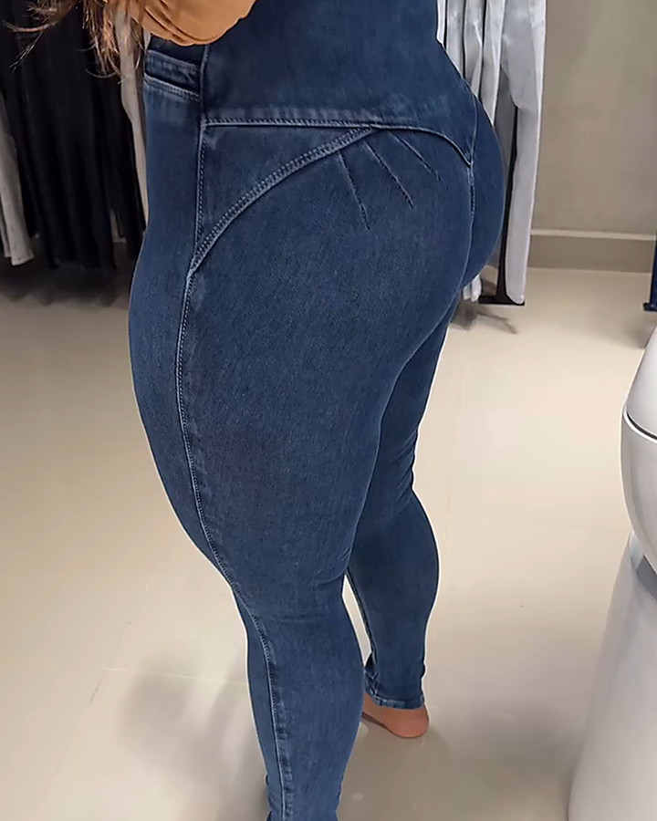 Shapshe® Jeans mit Hoher Taille Hüftlifting und Bauchkontrolle