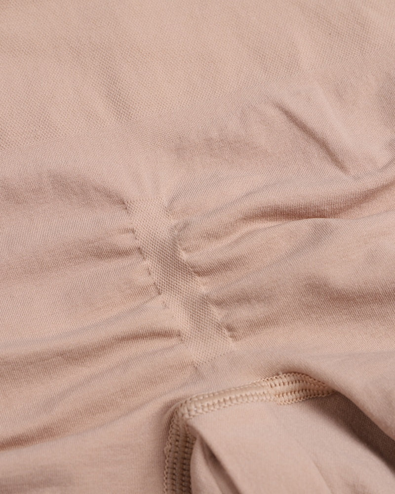 Damen Nahtloser Oberschenkel Bauchweg U-Ausschnitt Bodysuit Shapewear