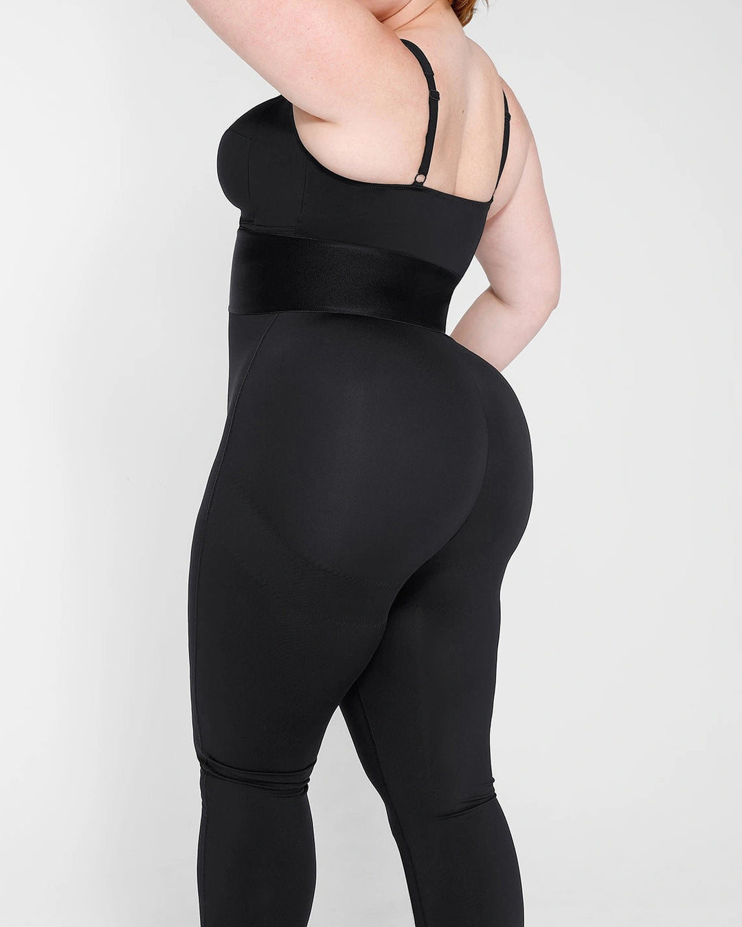 Shapshe® Ärmelloser Jumpsuit mit Bauchweg und Verstellbaren Trägern