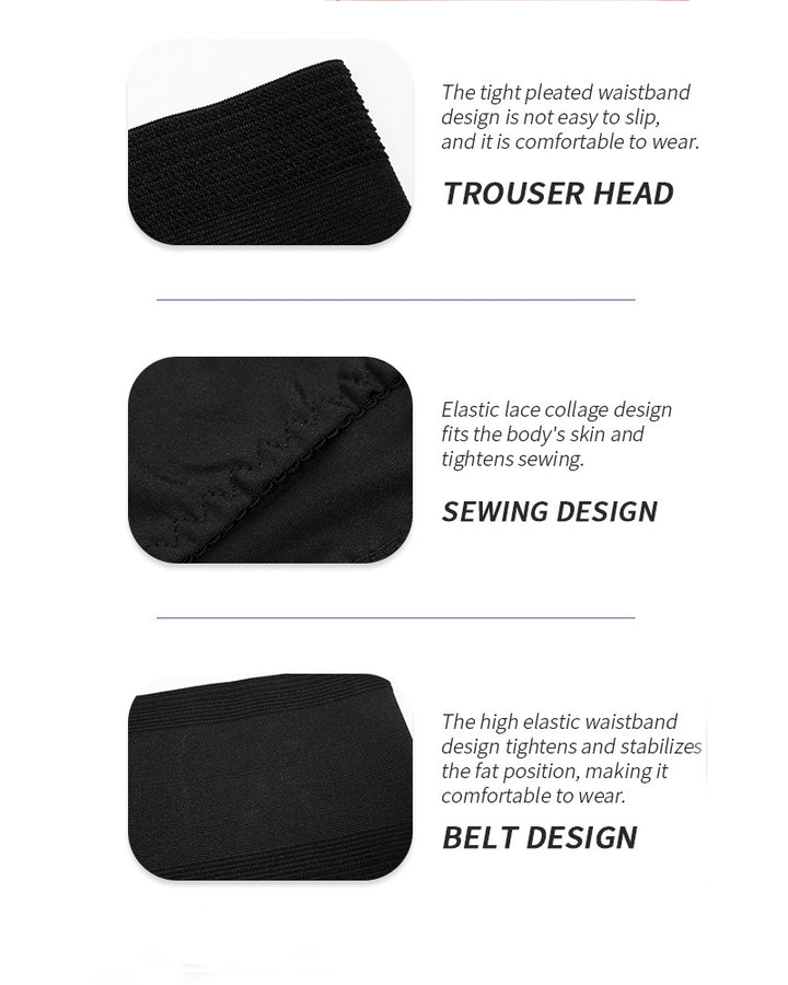 Damen Taillenformung Bauchweg Hohe Taille Shapewear Tanga