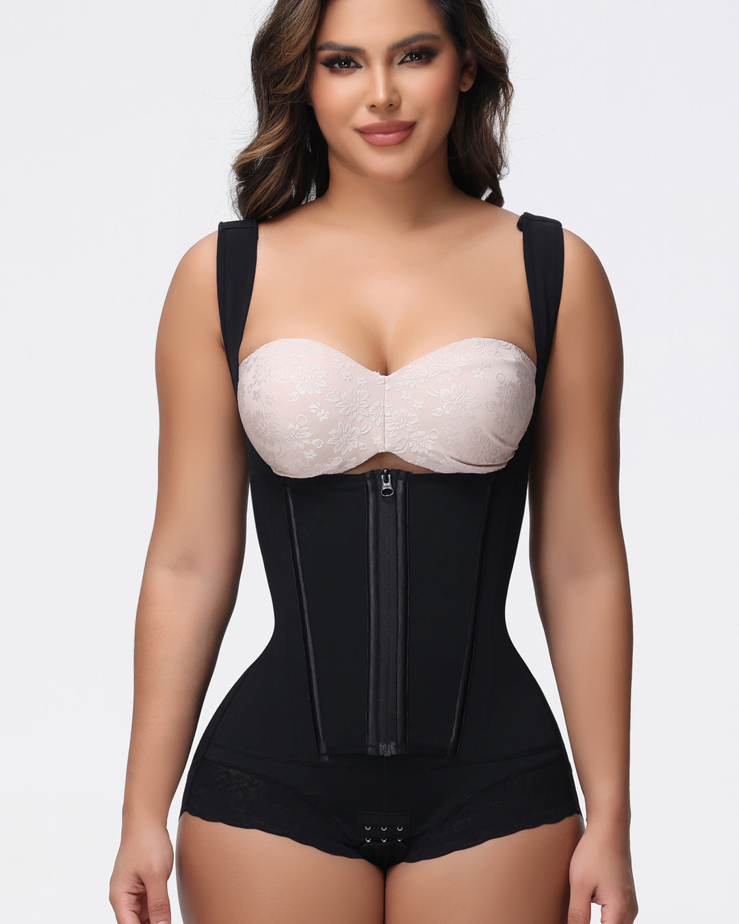 Shapshe® 2 in 1 Korsett Shapewear Bauchweg Offene Brust Fajas