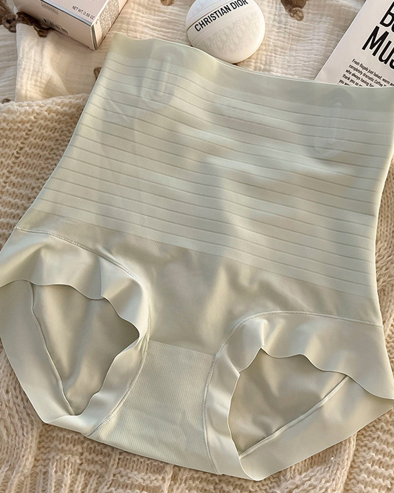 Eis Seide Nahtlose Taillen Formende Slips Hüfthub Atmungsaktive Unterhosen
