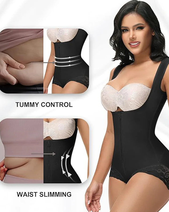 Shapshe® Fajas Colombianas Doppelter Bauchweg Rückenstütze Shapewear