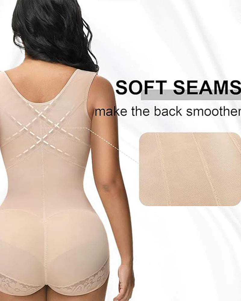Shapshe® Fajas Colombianas Doppelter Bauchweg Rückenstütze Shapewear
