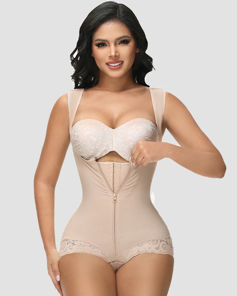 Shapshe® Fajas Colombianas Doppelter Bauchweg Rückenstütze Shapewear