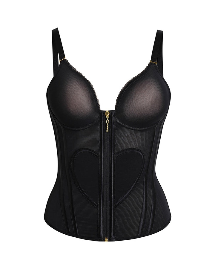 Shapshe® Fajas Colombianas Korsett Top mit Bauchstraffung und Taille Trainer