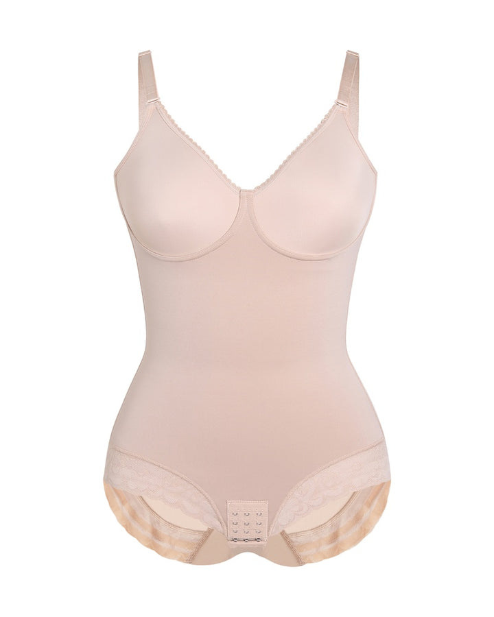 Shapshe® Spitzenbesatz Integriertem BH Shapewear Bodysuit