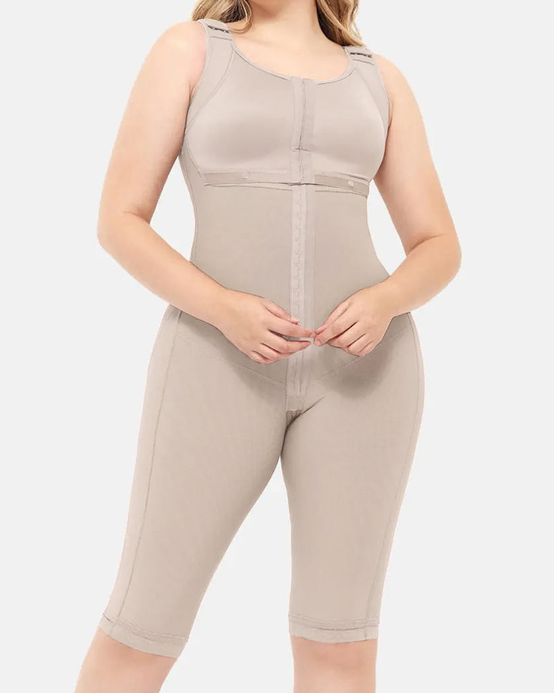 Shapshe® Doppelte Kompressions Bauchkontroll Shapewear Faja mit BH