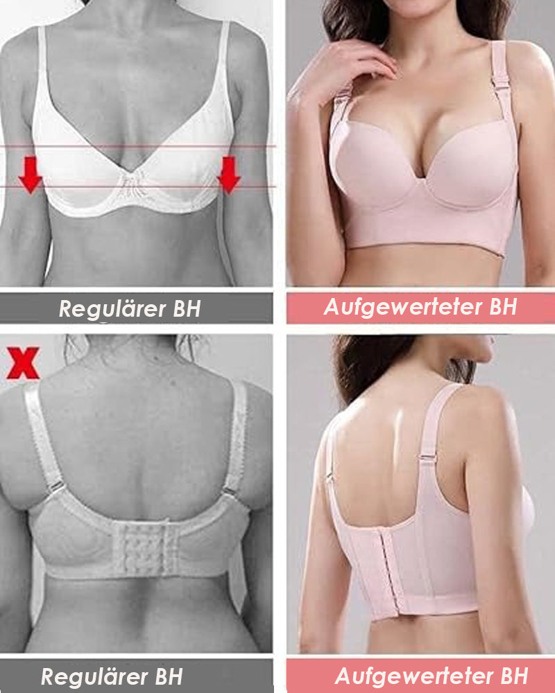 Shapshe® Push Up BH mit Tiefen Körbchen und Vollständiger Rückenabdeckung