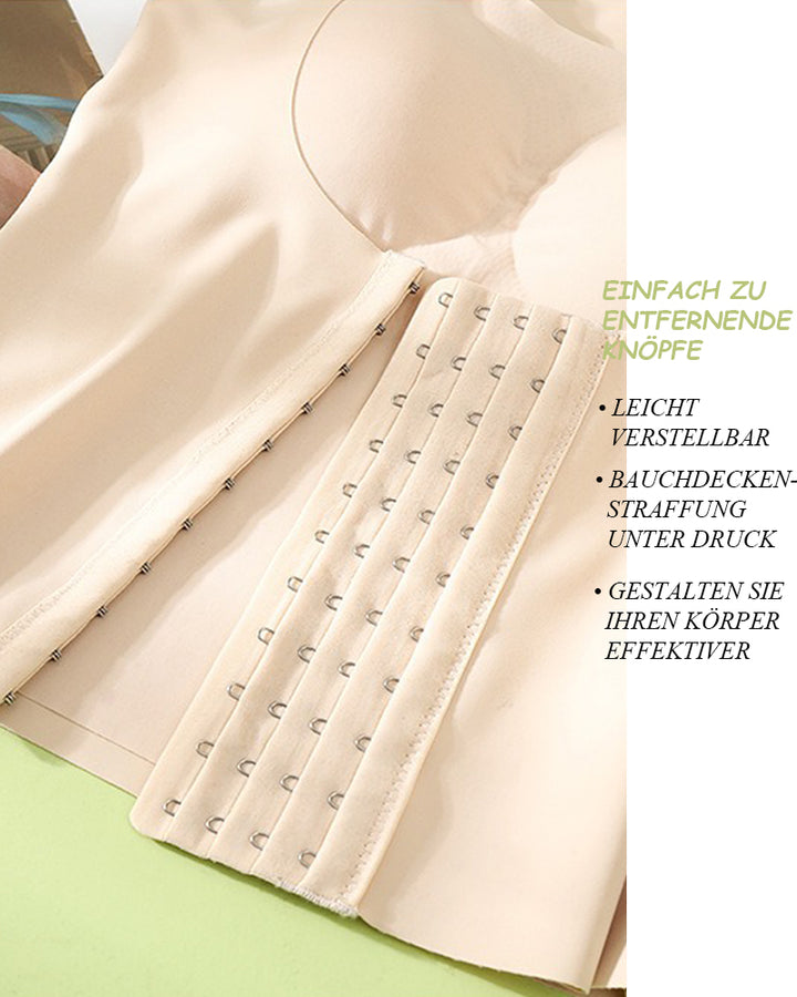 Komfort Doppel Kompressions Korsett mit nahtloser Bauchkontrolle und Rückenstütze