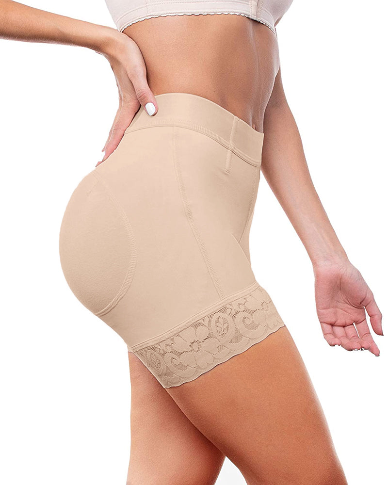 Shapshe® Damen Unterwäsche Höschen mit mittlerer Taille und Po Lifter Shorts zur Bauchkontrolle