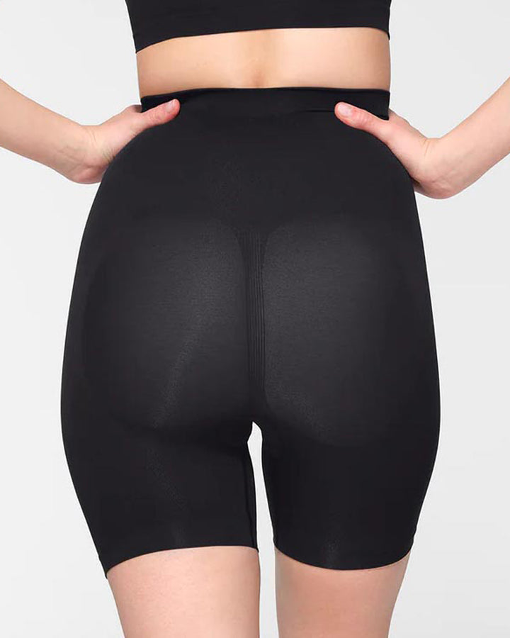 Nahtlose Rutschfeste Schlankmachender Bauchkontrolle Shapewear Shorts mit hoher Taille