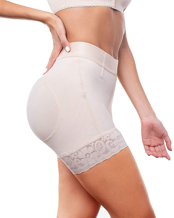 Shapshe® Damen Unterwäsche Höschen mit mittlerer Taille und Po Lifter Shorts zur Bauchkontrolle