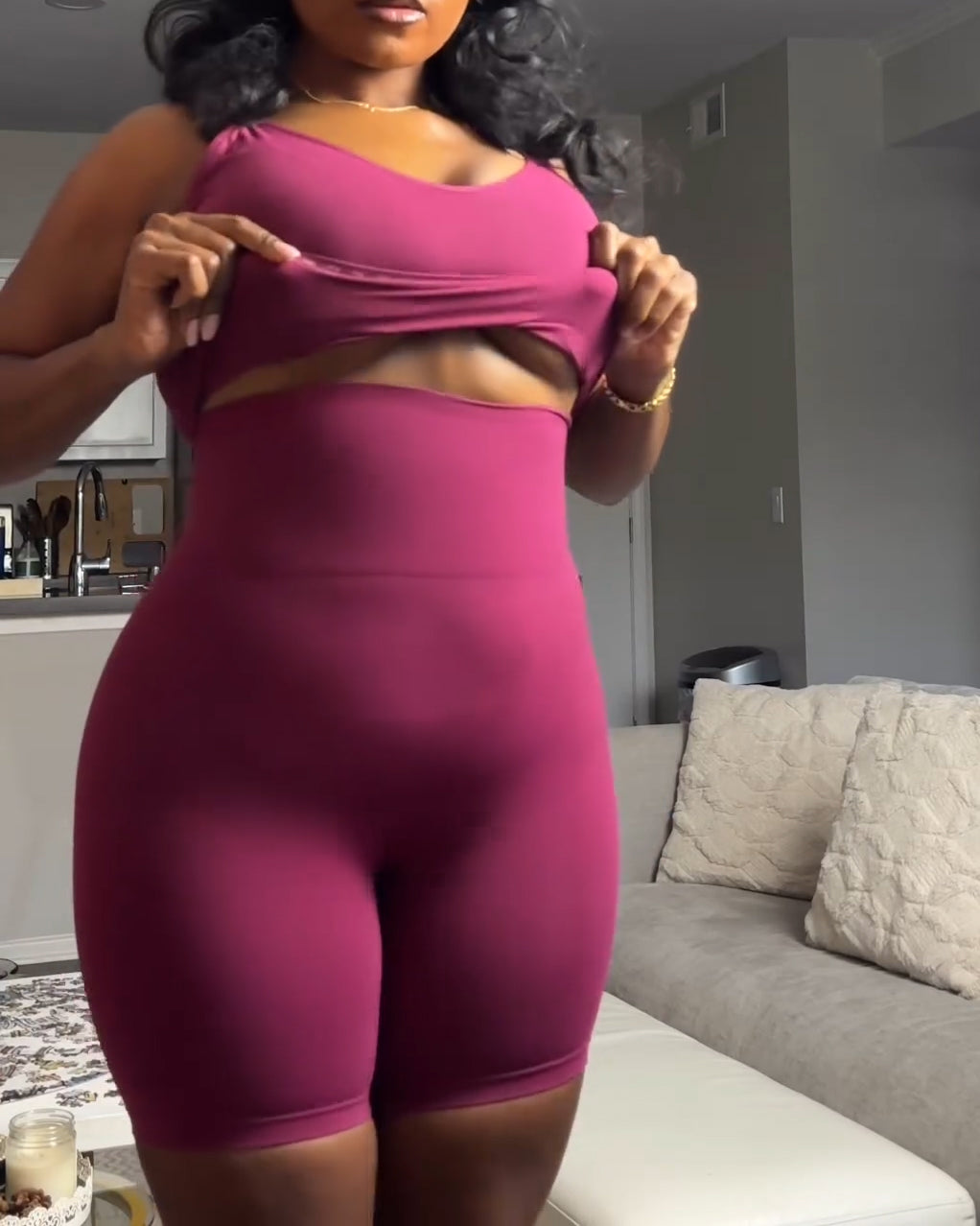 Shapshe® Hoher Taille Bauchweg Po-Lifter Shaping Shorts Formende Unterhosen Damen