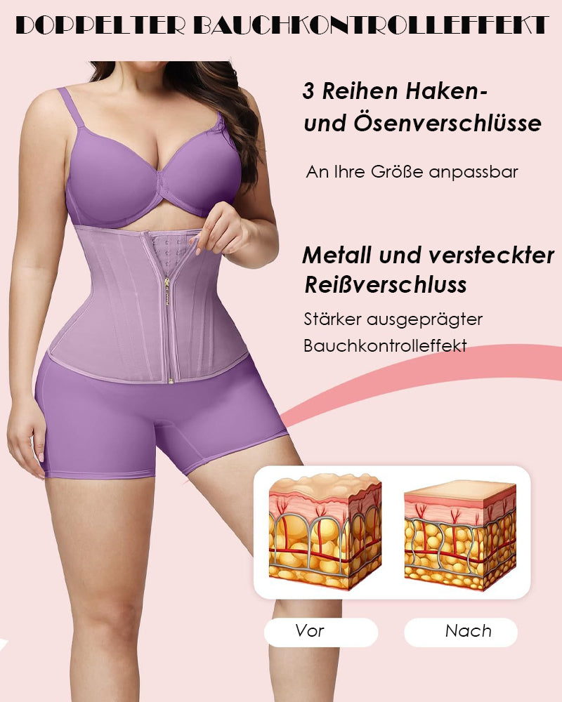 Shapshe® Body Shaper Tanktop mit Reißverschluss und Taillentrainer